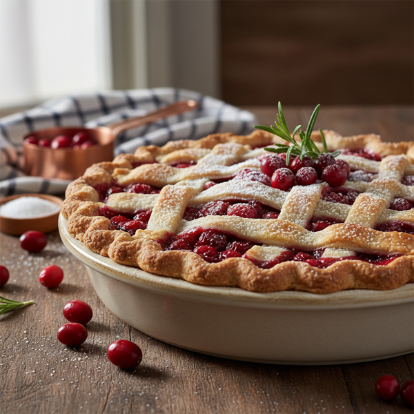 Cranberry Delight Pie recipe