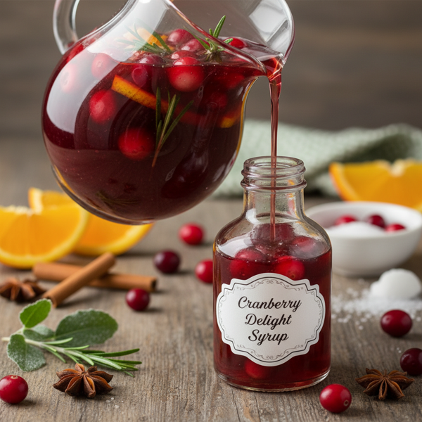 Cranberry Delight Syrup recipe