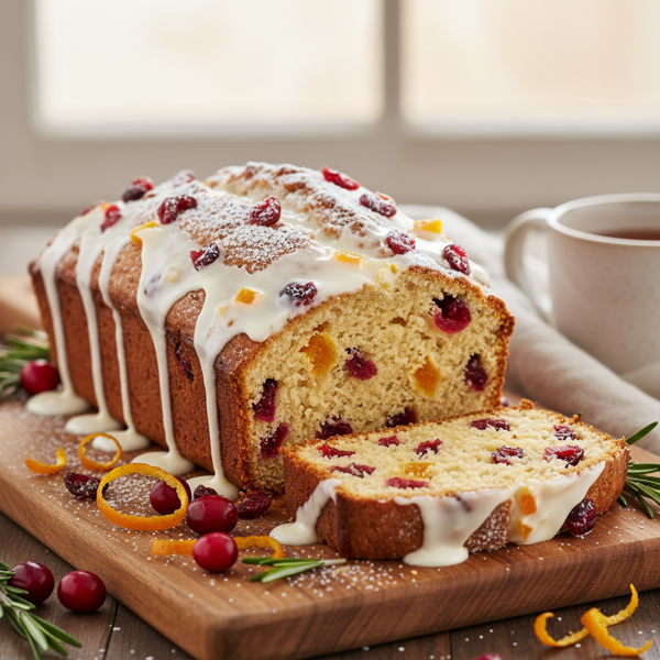 Cranberry Orange Bliss Bread recipe
