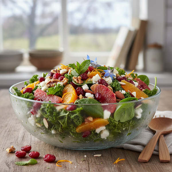 Cranberry Orange Delight Salad recipe