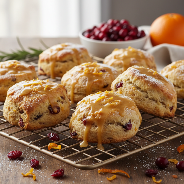 Cranberry Orange Delight Scones recipe
