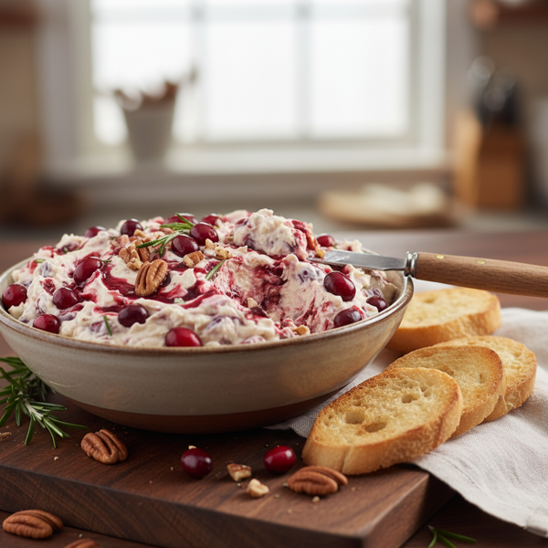 Cranberry Pecan Delight Spread recipe