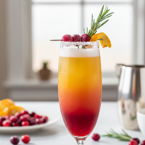Cranberry Sunrise Sparkler recipe