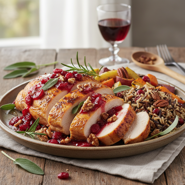 Cranberry Walnut Chicken Delight recipe