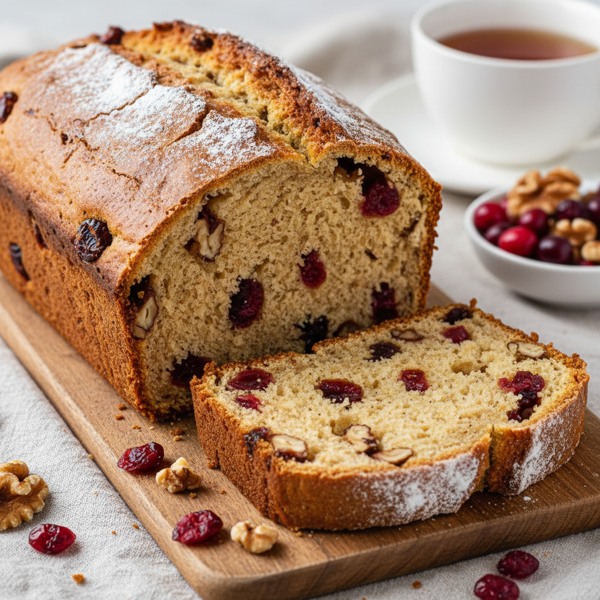 Cranberry Walnut Delight Bread recipe