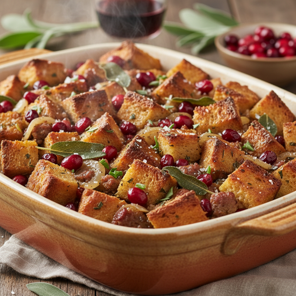 Cranberry & Sage Artisan Stuffing recipe