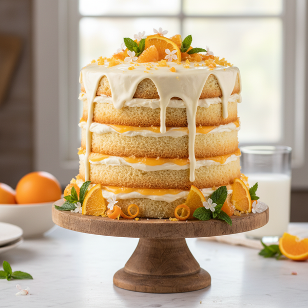 Creamsicle Delight Cake recipe
