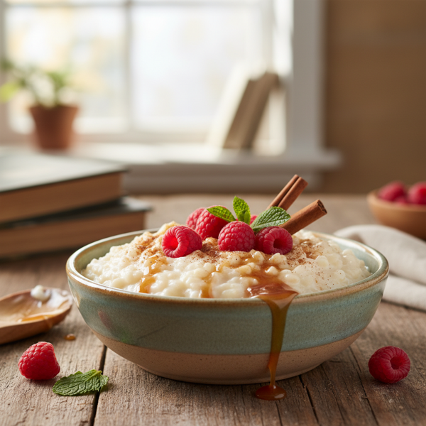 Creamy Arborio Rice Pudding Delight recipe