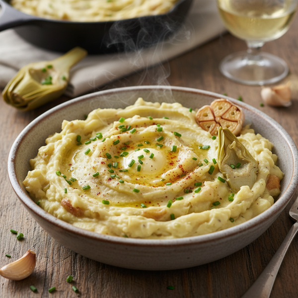 Creamy Artichoke-Potato Mash recipe