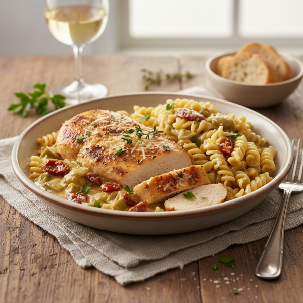 Creamy Artichoke Chicken Delight recipe