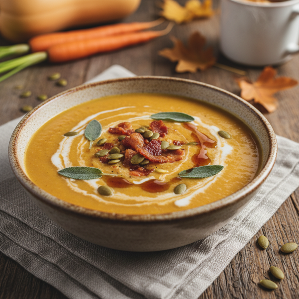 Creamy Autumn Harvest Soup recipe