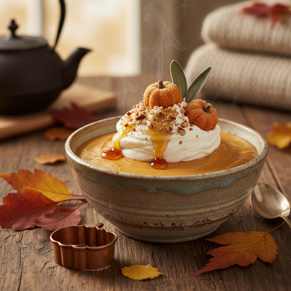 Creamy Autumn Pumpkin Delight recipe