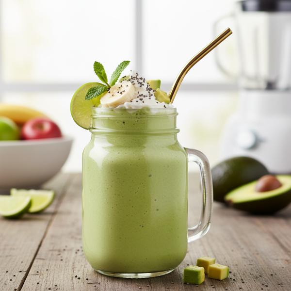 Creamy Avocado Bliss Smoothie recipe