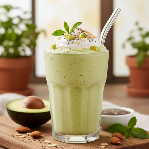 Creamy Avocado Delight Smoothie recipe