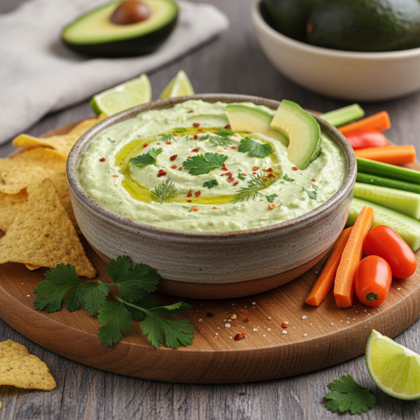 Creamy Avocado Herb Dip recipe