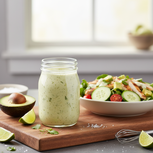 Creamy Avocado Vinaigrette Delight recipe