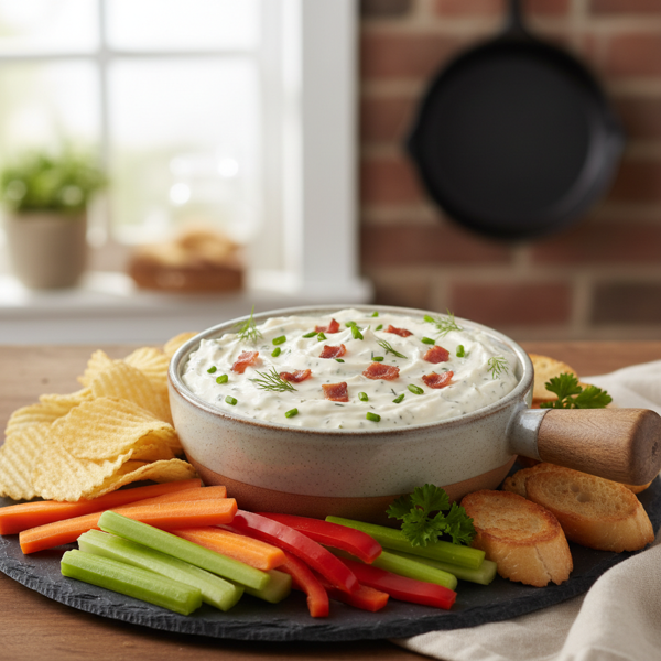 Creamy Bacon Ranch Dip Delight recipe