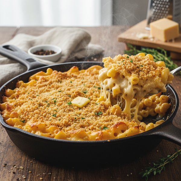 Creamy Baked Macaroni & Cheese Delight recipe