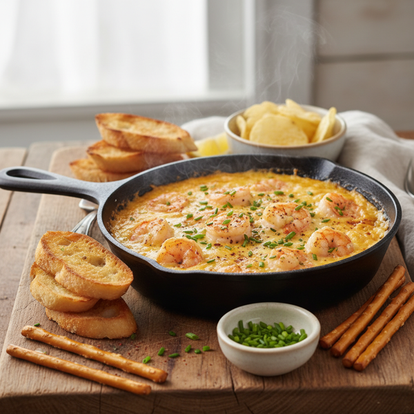 Creamy Baked Shrimp Dip recipe