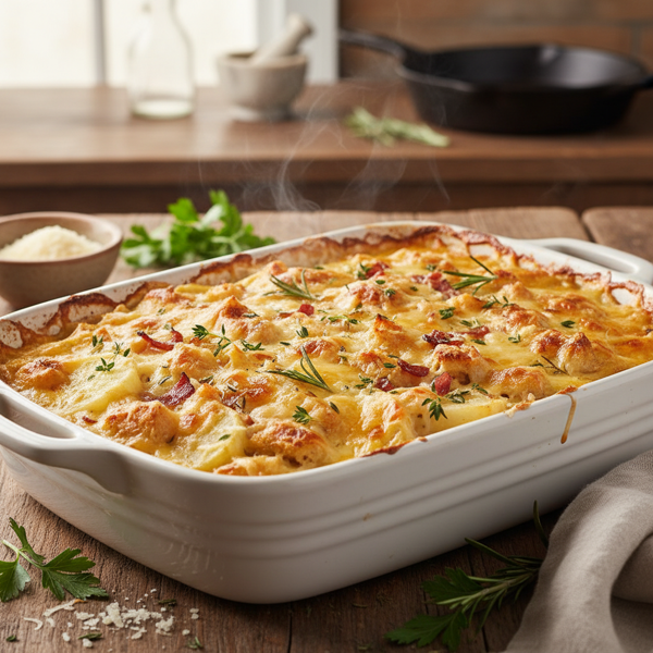 Creamy Baked Turnip Casserole recipe