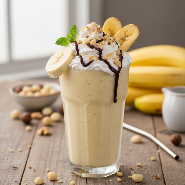 Creamy Banana Bliss Shake recipe