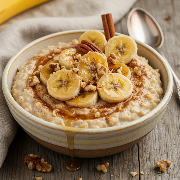 Creamy Banana Oatmeal Delight recipe