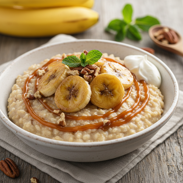 Creamy Banana Rice Grits Delight recipe