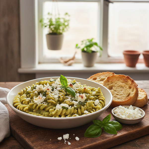 Creamy Basil Feta Delight recipe