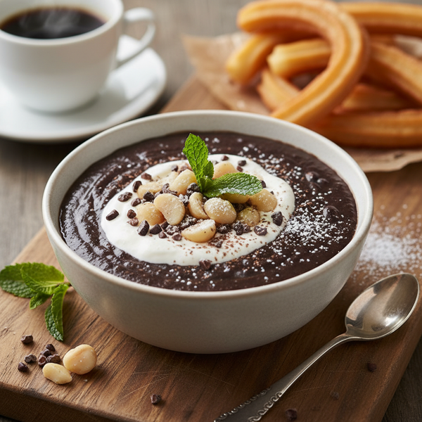 Creamy Black Bean Dessert recipe