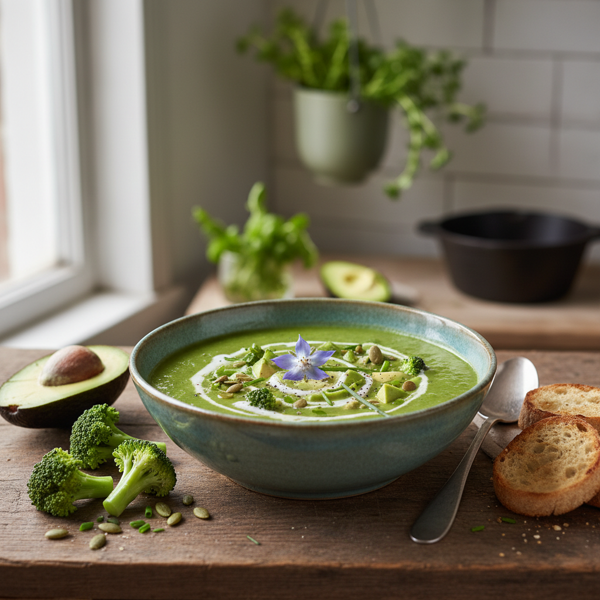 Creamy Broccoli Avocado Delight recipe