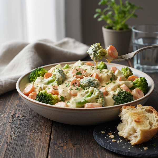 Creamy Broccoli Carrot Delight recipe