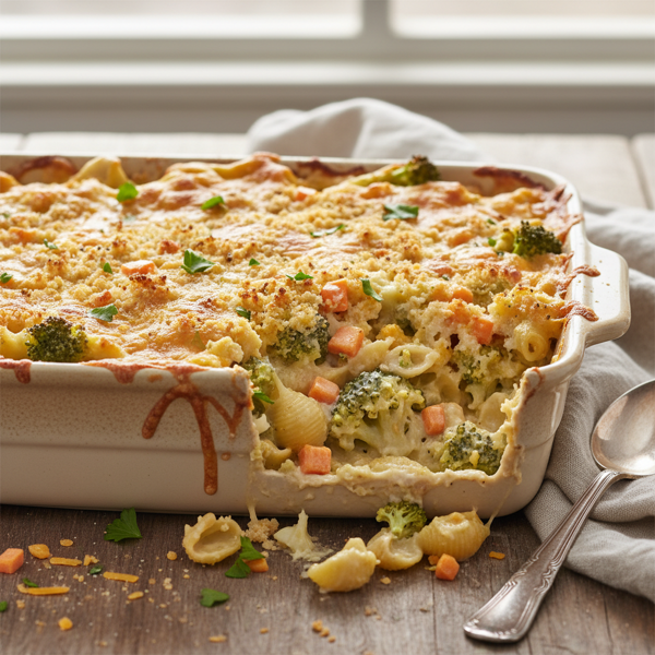 Creamy Broccoli Cheddar Casserole Delight recipe