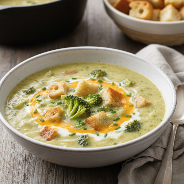 Creamy Broccoli Cheddar Chowder recipe