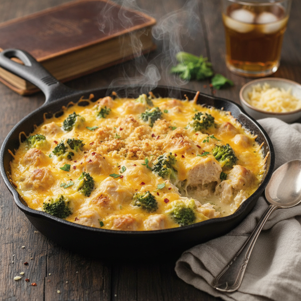 Creamy Broccoli Cheese Chicken Delight recipe