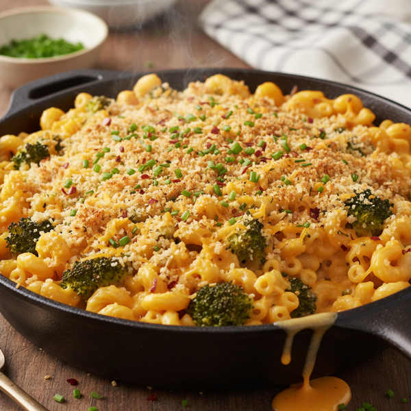 Creamy Broccoli Mac & Cheese Delight recipe