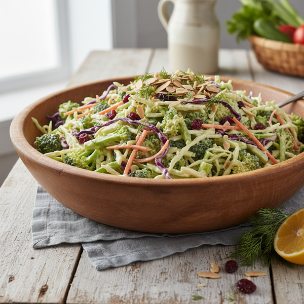 Creamy Broccoli Slaw Delight recipe