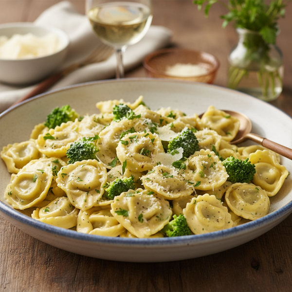 Creamy Broccoli Tortellini Delight recipe