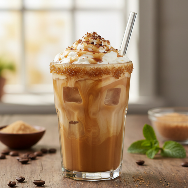 Creamy Brown Sugar Iced Coffee Delight recipe