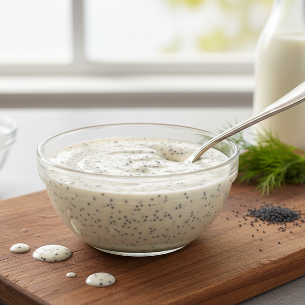 Creamy Buttermilk Poppy Seed Dressing recipe