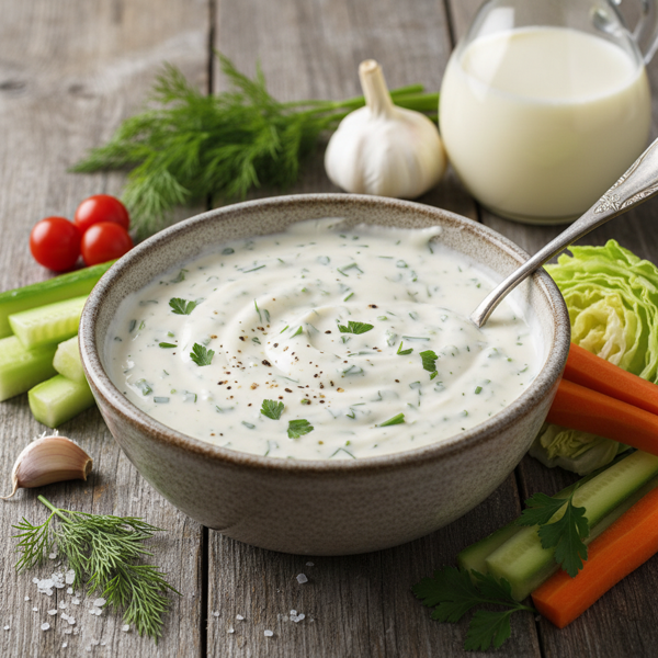 Creamy Buttermilk Ranch Dressing recipe