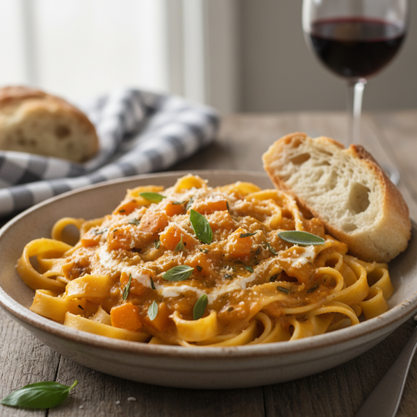 Creamy Butternut Squash Marinara recipe