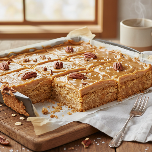 Creamy Butterscotch Oatmeal Dream Bars recipe