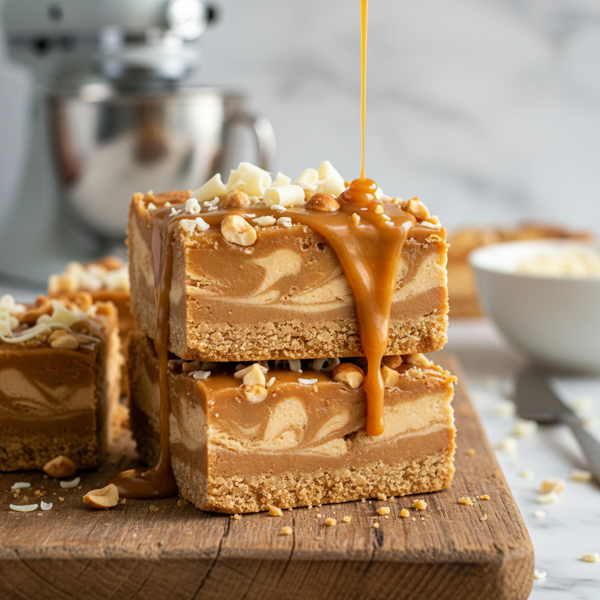 Creamy Butterscotch Peanut Butter Delight Bars recipe