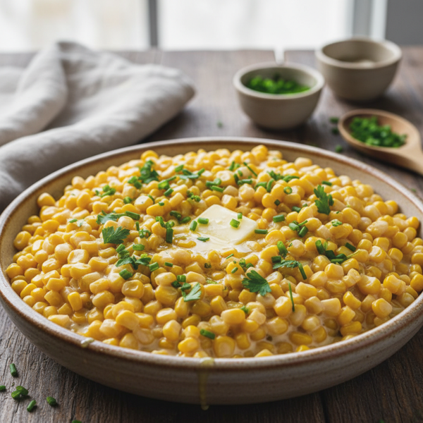 Creamy Buttery Whole Kernel Corn Delight recipe