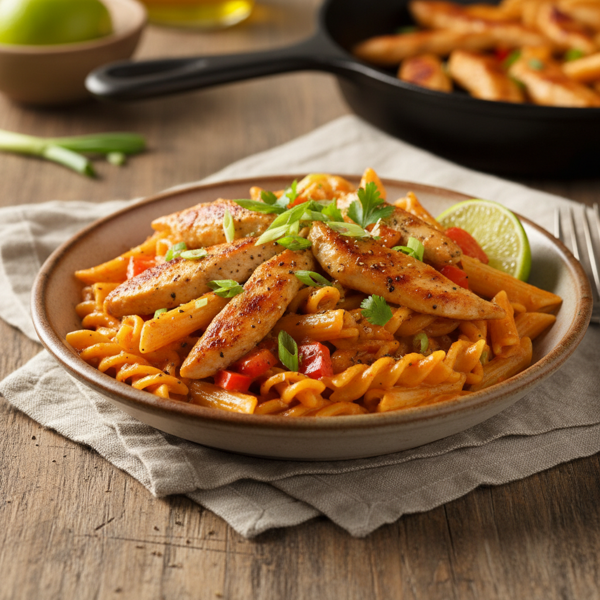 Creamy Cajun Chicken Penne recipe