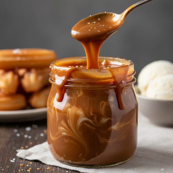 Creamy Caramel Dulce De Leche Sauce recipe