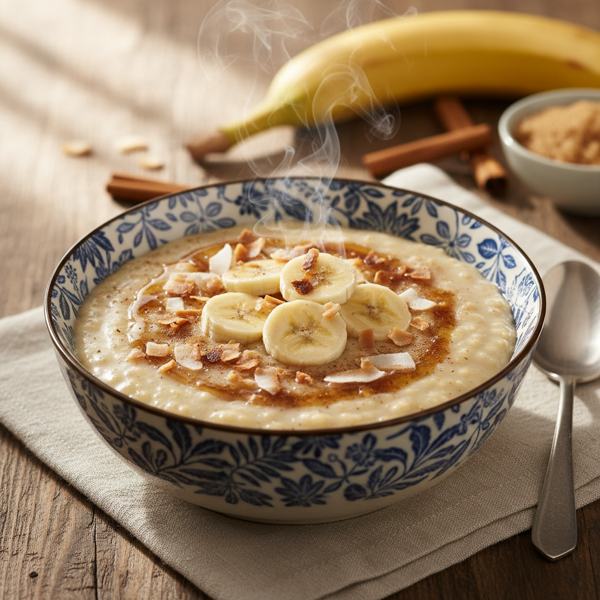 Creamy Caribbean Banana Porridge recipe