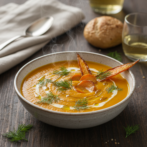 Creamy Carrot & Dill Delight recipe