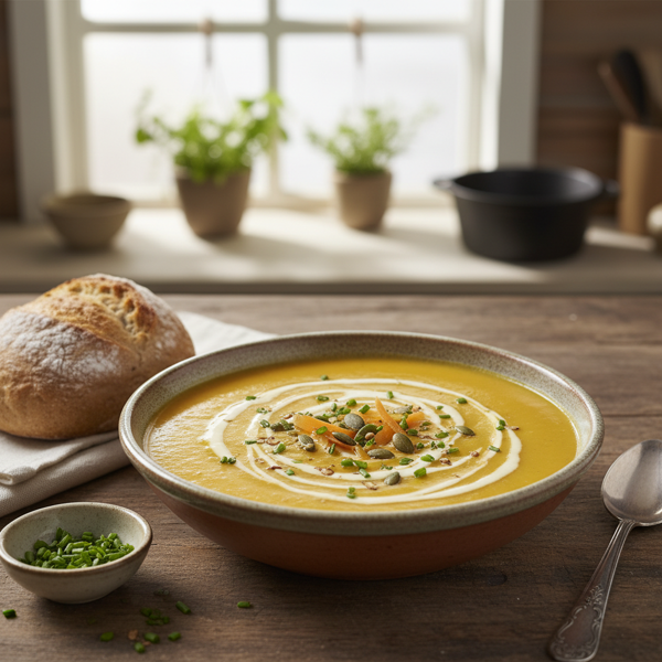 Creamy Carrot and Potato Bliss Soup recipe