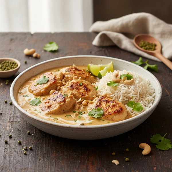 Creamy Cashew Chicken Delight recipe